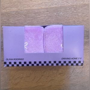 Olivia Rodrigo Purple Fuzzy Dice